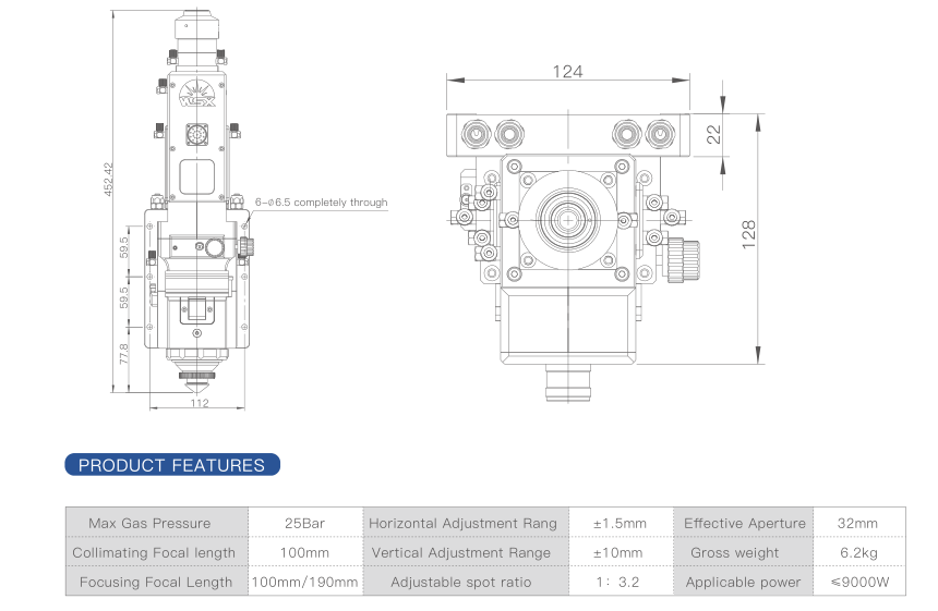 NC80 Zoom Smart Cutting Head NC80 Zoom Smart Cutting Head