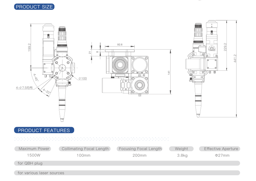 ND24 Wobble Welding Head ND24 Wobble Welding Head